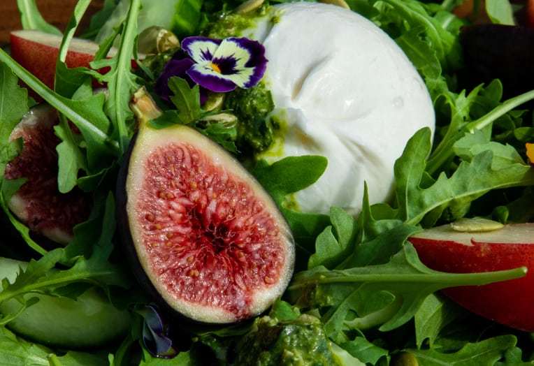Burrata and Fig Salad