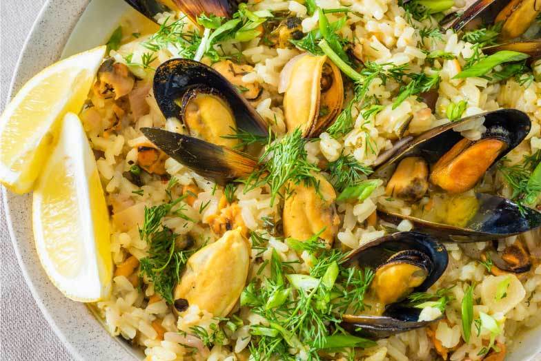 Seafood Lemon Risotto