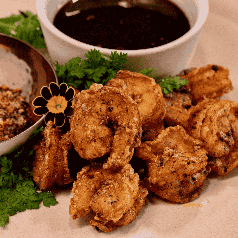 Salt and Pepper Prawns