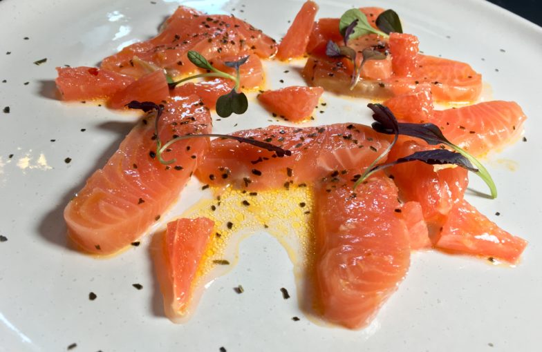 Grapefruit and Chilli Salmon