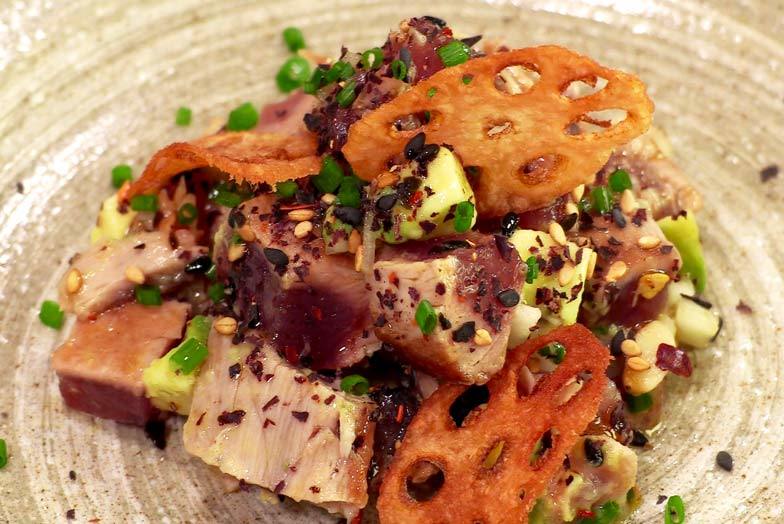 Ahi Poke - Hawaiian Fish Dish