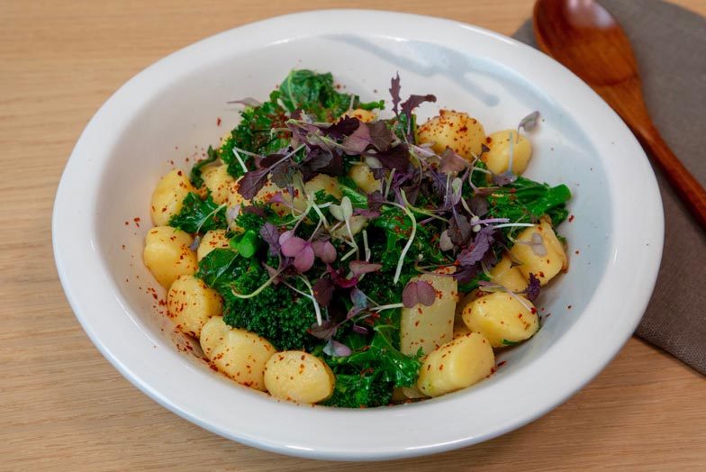 Spicy Gnocchi with Caramelised Fennel