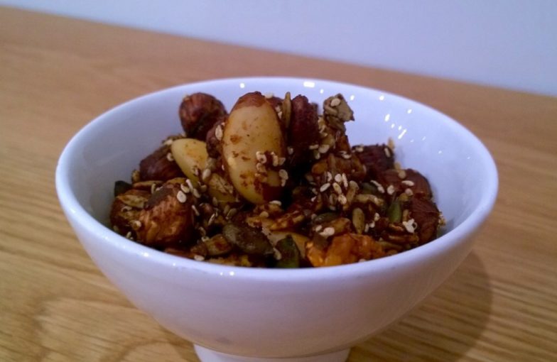 Spicy Sticky Nuts