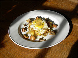 Fried Egg and Herby Sauteed Potatoes