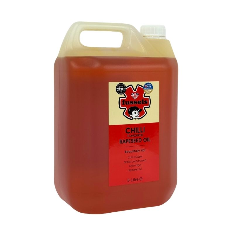 Fussels of Somerset 5 Litre Chilli Infused Cold Pressed Rapeseed Oil